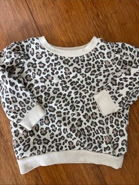 Animal print sweater